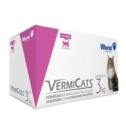 VermiCats 600mg (3kg) Display c/ 10